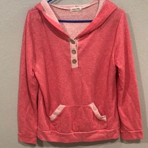 Pink hoodie